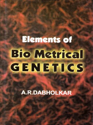 cover image of Elements of Biometrical Genetics